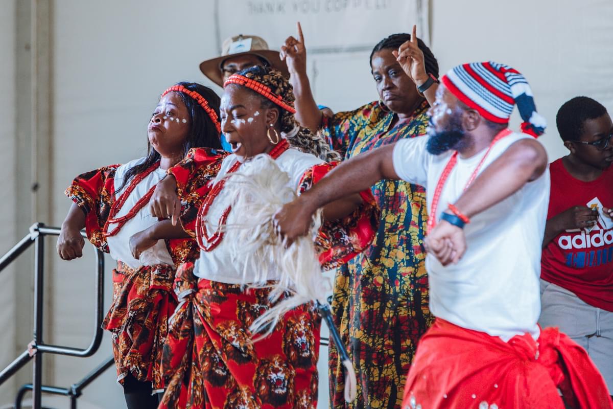 Igbo Amaka cultural dance performance at an event